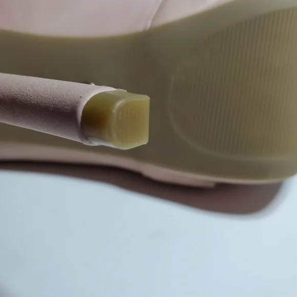 NEW Wedding Heels, Blush Heels, Prom Heels with Ankle Strap - Picture 8 of 13